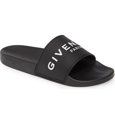 givenchy black flat sandals|givenchy sandals nordstrom.